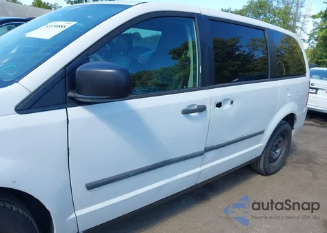2010 Dodge Grand Caravan C/V z USA, uszkodzony, nr VIN 2D4CN1AEXAR277344